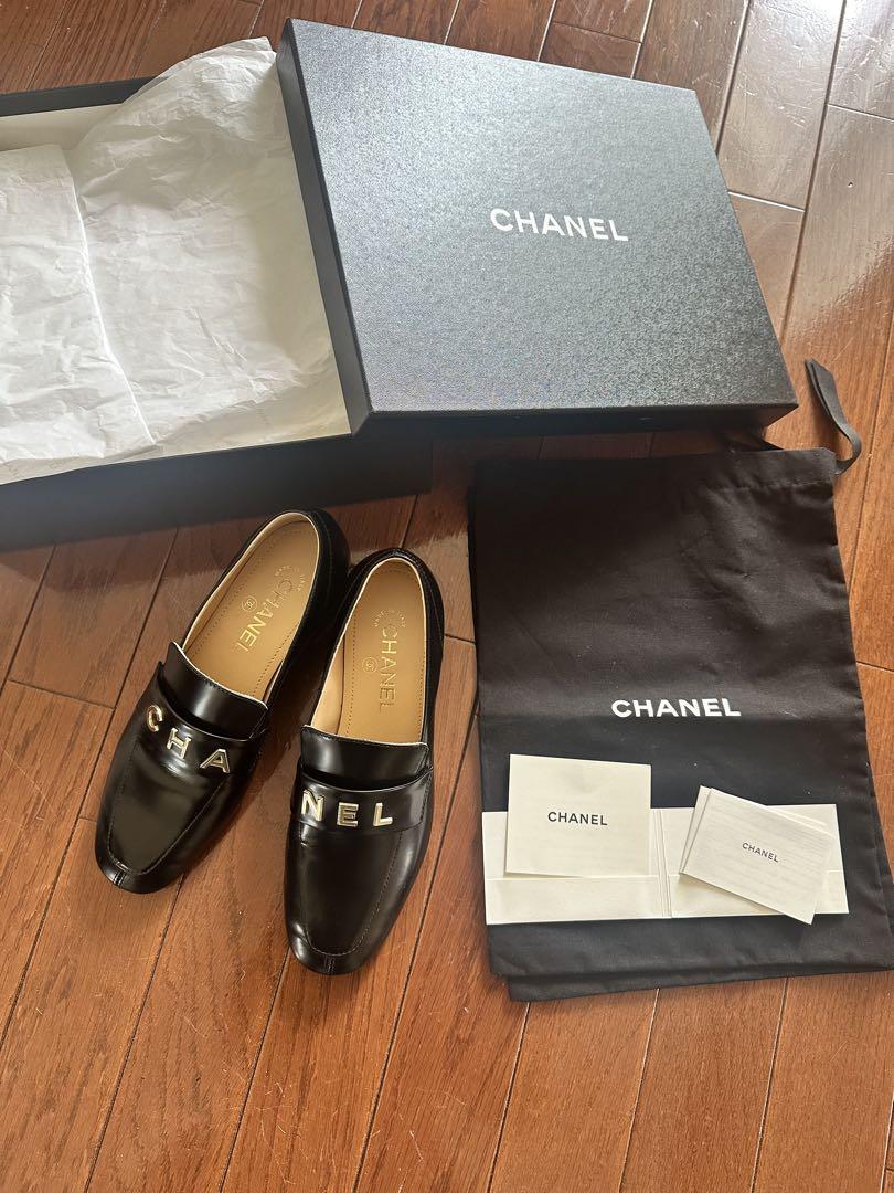CHANEL シャネル ローファー ブラック 37