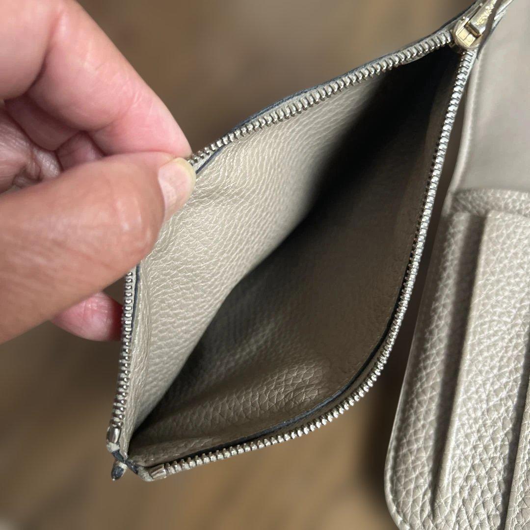 美品！エルメス　ドゴン長財布