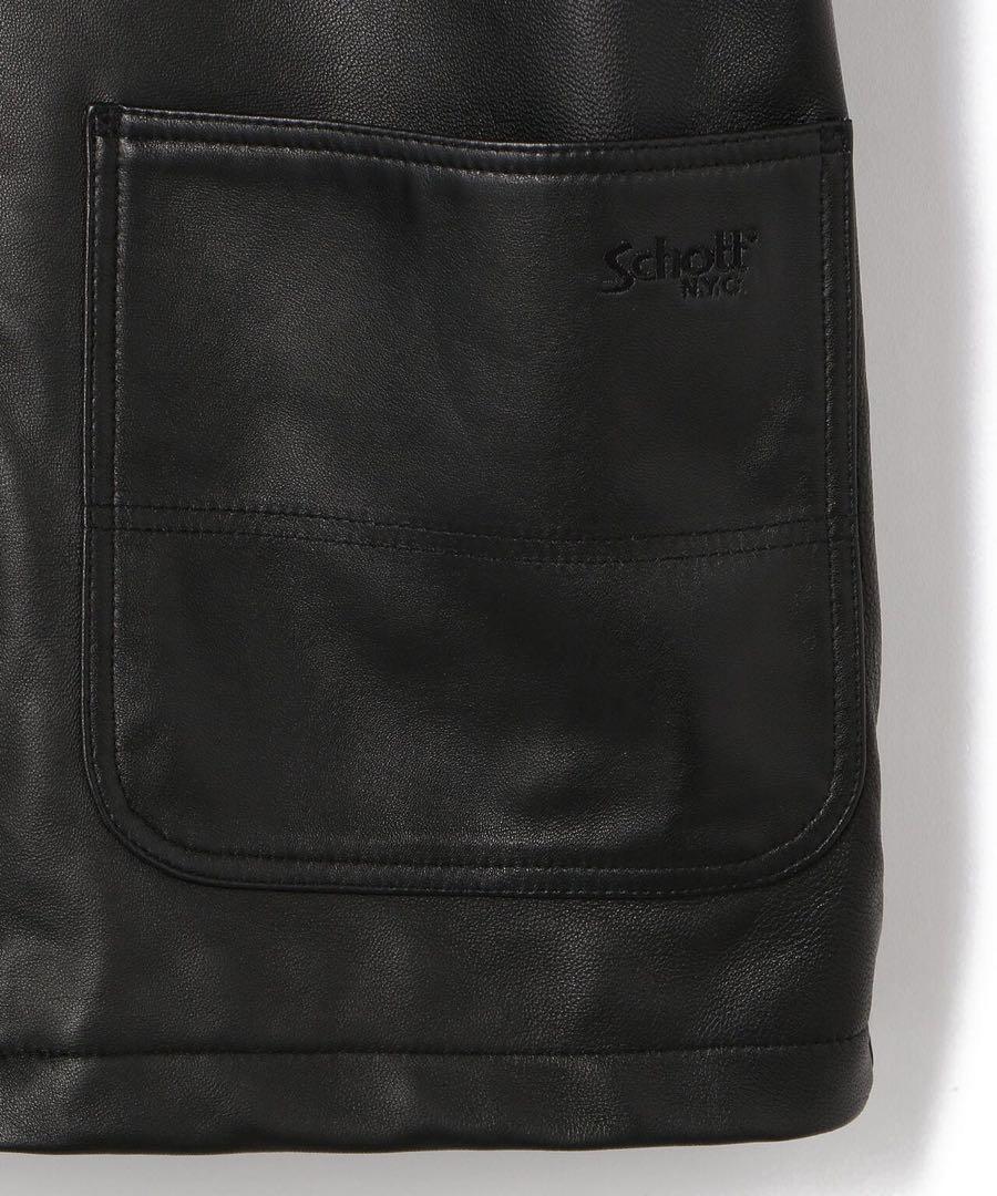 Schott ラム レザー カバーオール ジャケット  XL 新品未使用