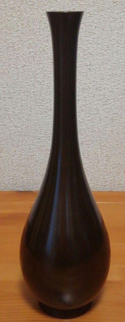 福袋 オンライン 藤井宗喜作 唐銅 メルカリ - 花瓶 略歴付 共箱 花入 鶴首 工芸品