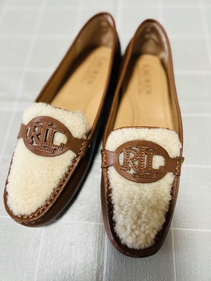 LAUREN RALPH LAUREN/ローファー/US7.5/レザー