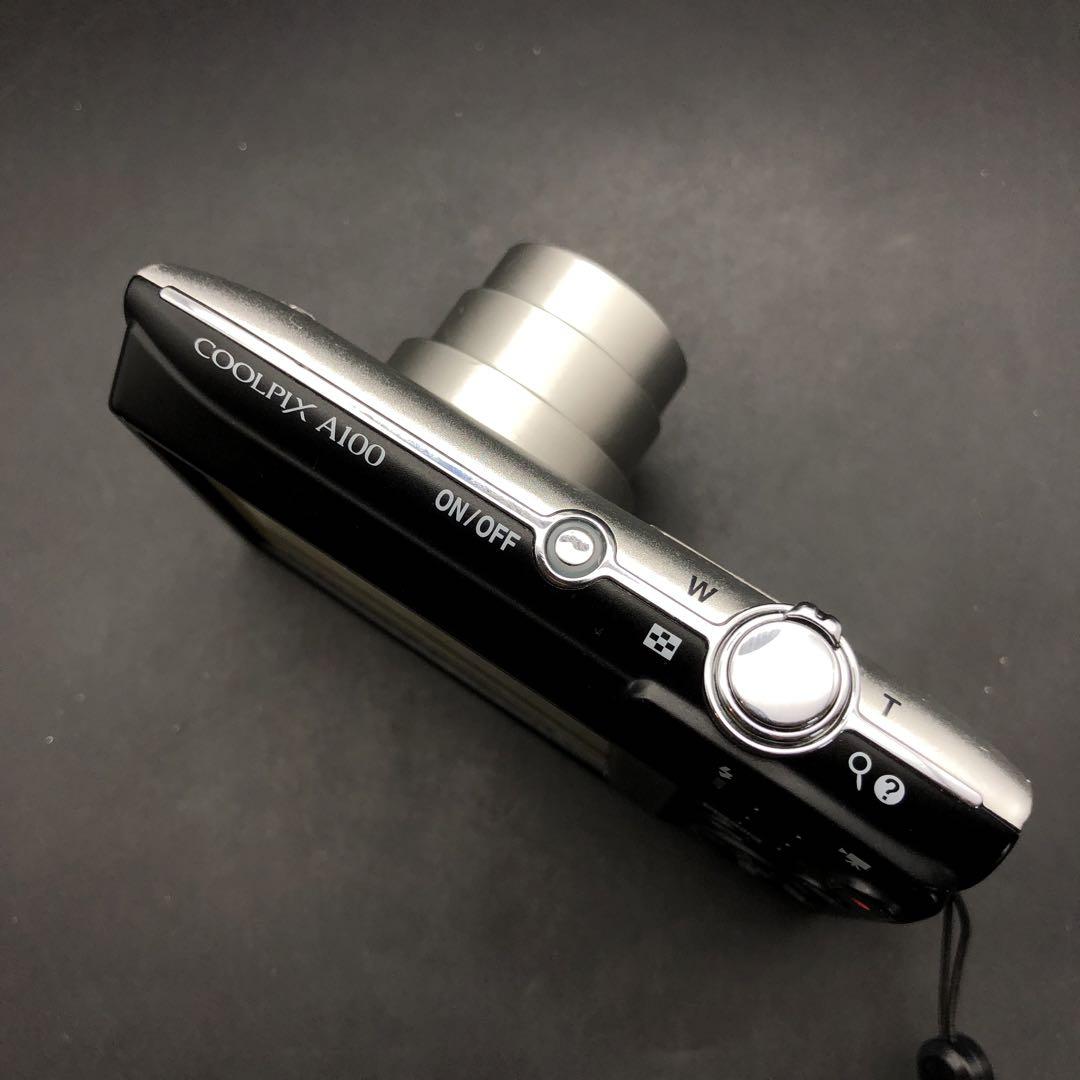 【動作確認済】Nikon COOLPIX A100 ニコンデジカメ　シルバー