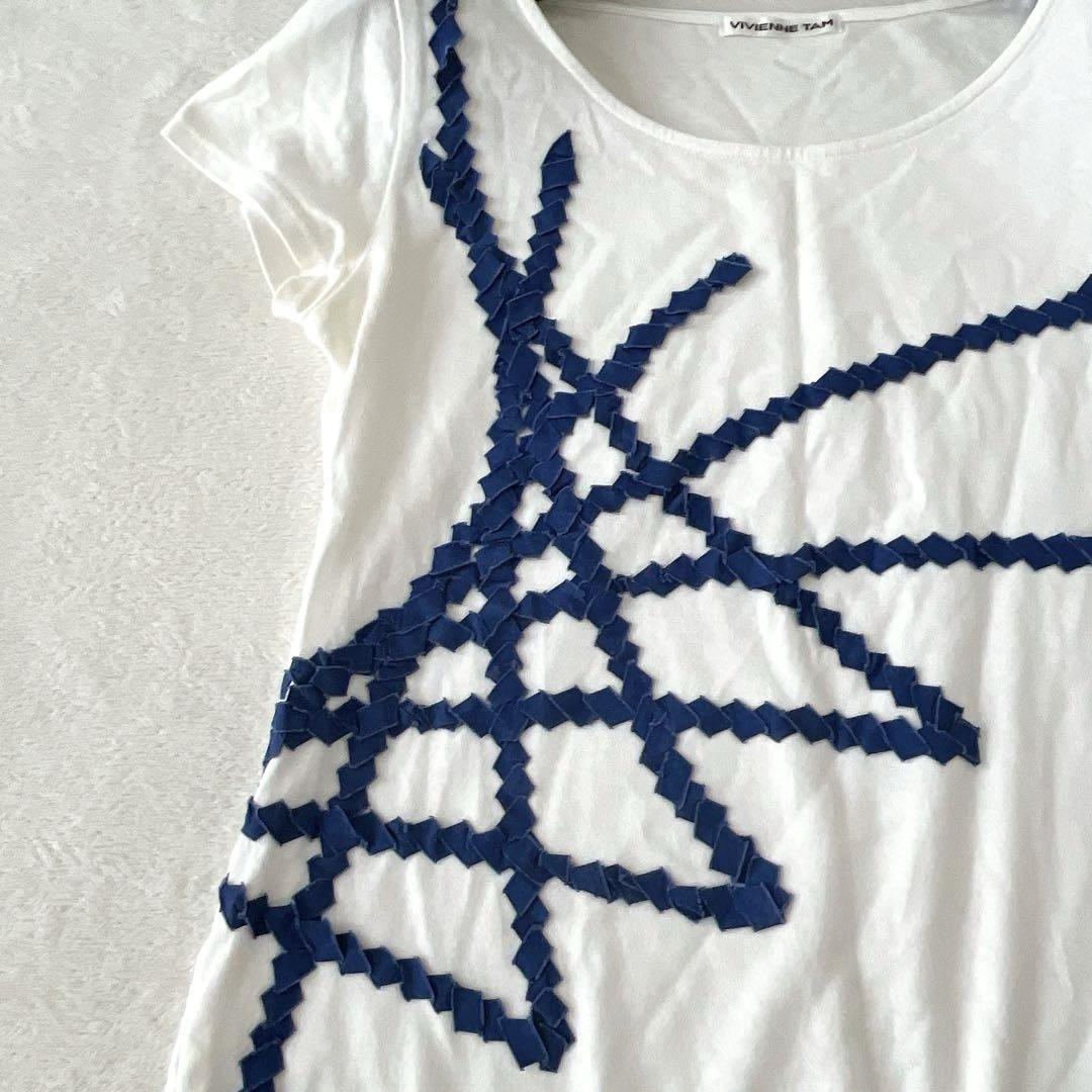 VIVIENNE TAM Tシャツ　白　サイズ…１ ヴィヴィアンタム Tシャツ 白 パンダ VIVIENNE TAM | UTA