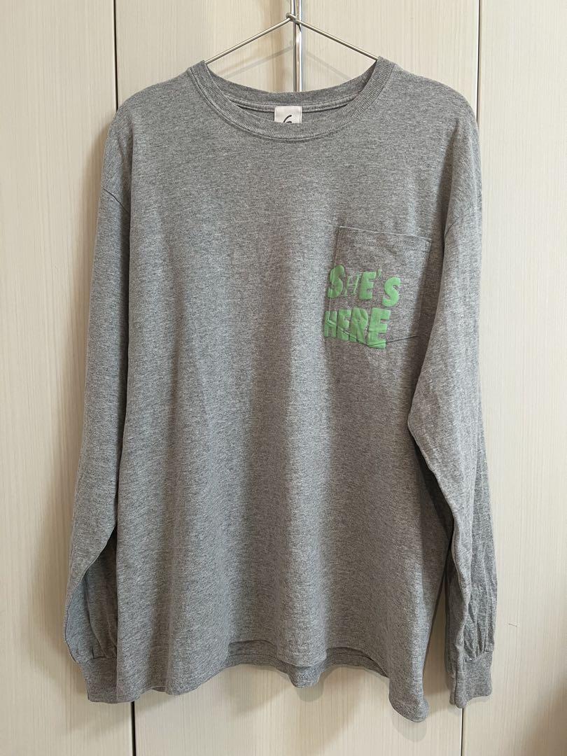 6(ROKU)限定品 SHE'S HEREロングスリーブTシャツ L トップス
