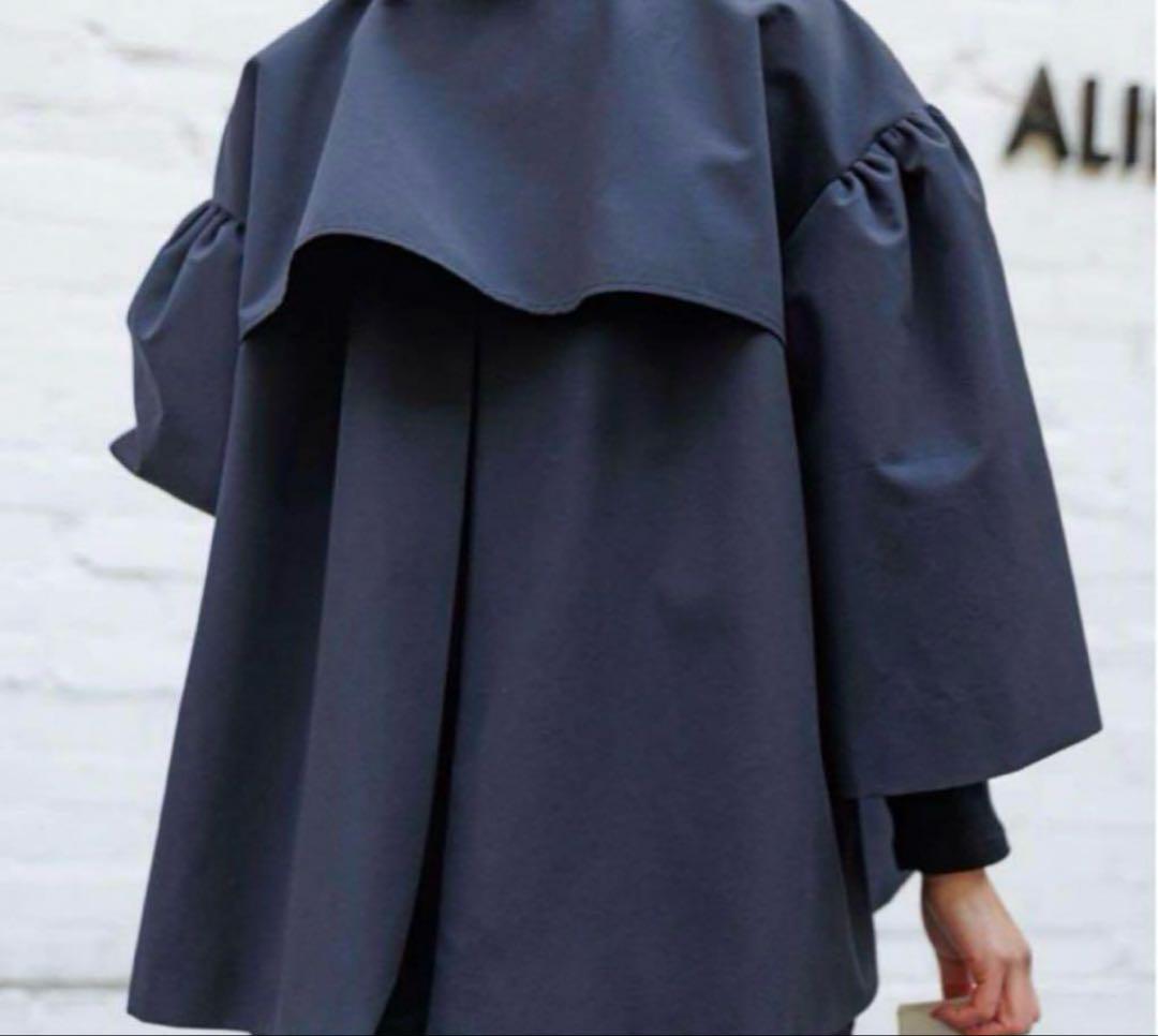 liten Cubic Trench JK ネイビー トレンチ　リテン