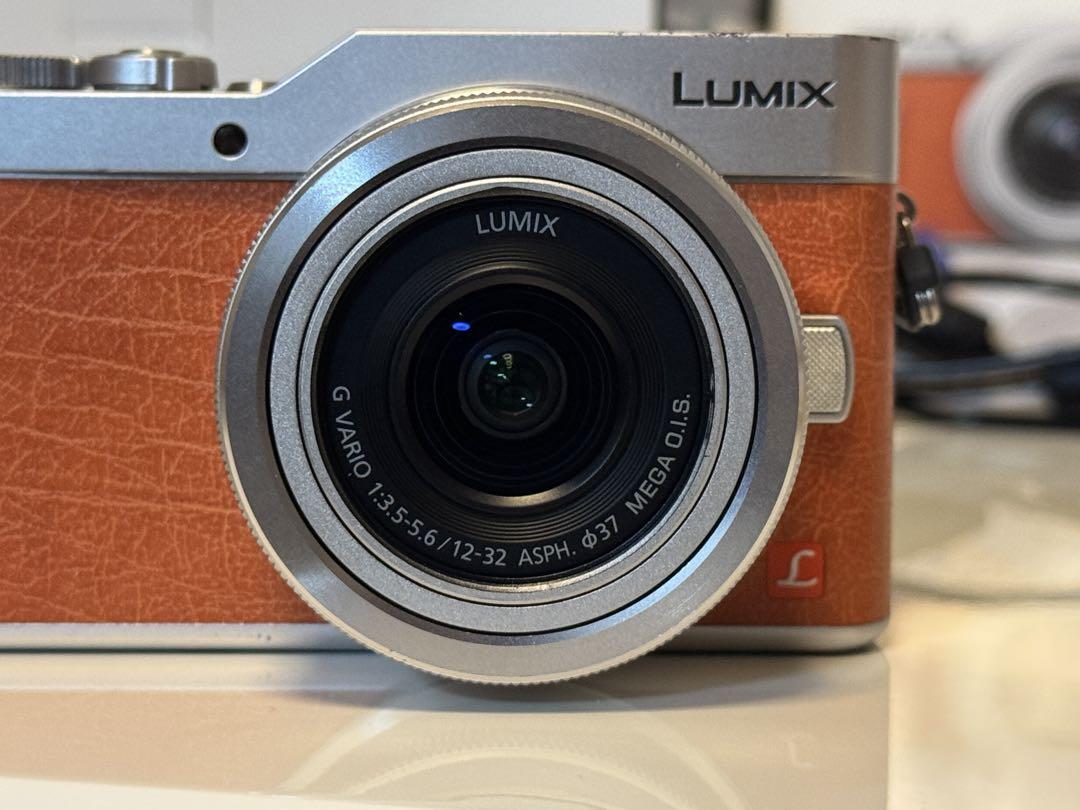 LUMIX DC-GF9W オレンジ/シルバー 4K対応 ダブルレンズキット