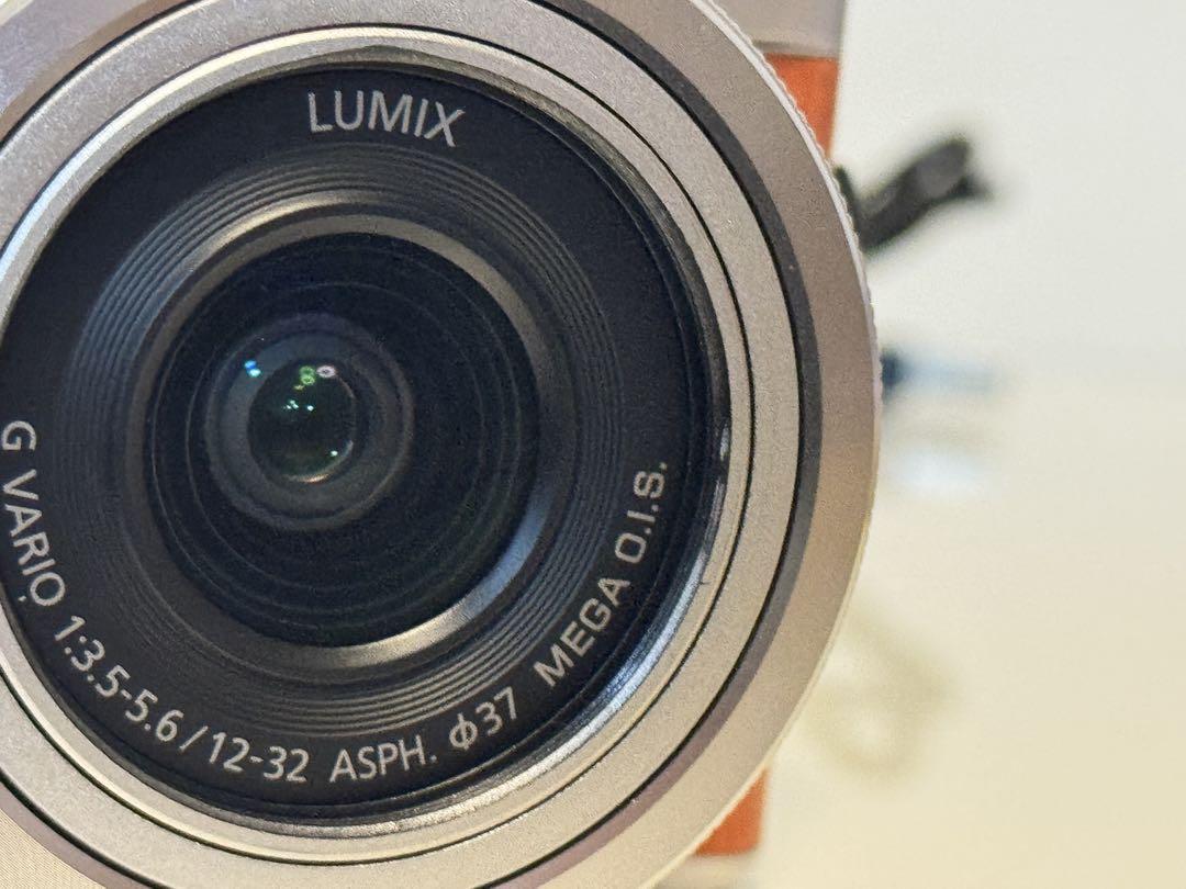 LUMIX DC-GF9W オレンジ/シルバー 4K対応 ダブルレンズキット
