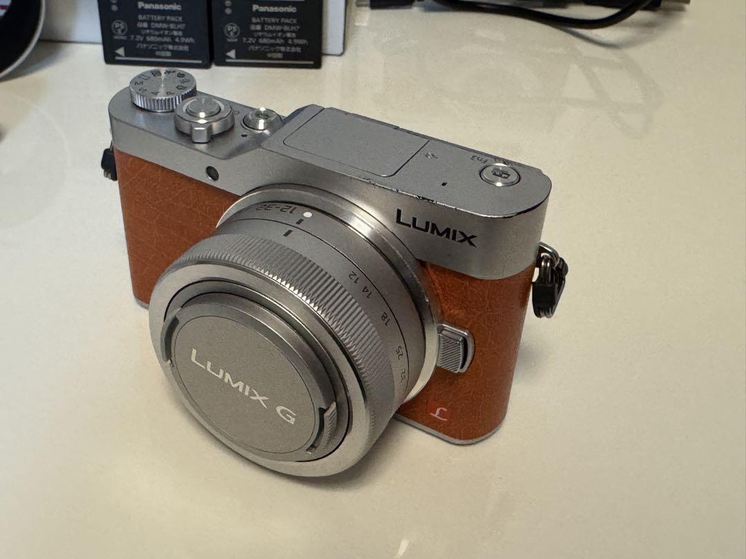 LUMIX DC-GF9W オレンジ/シルバー 4K対応 ダブルレンズキット