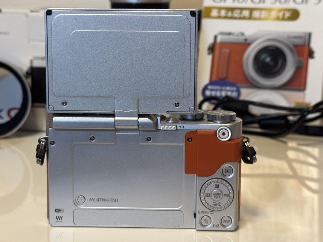 LUMIX DC-GF9W オレンジ/シルバー 4K対応 ダブルレンズキット