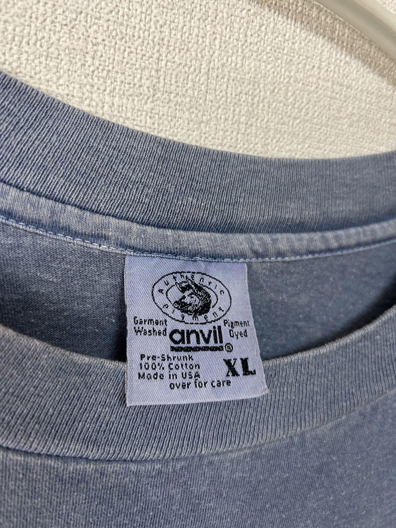 90s USA製 企業 Google グーグル ピグメントダイ Tシャツ トップス