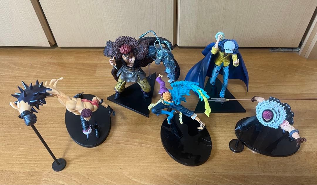 ワンピース フィギュア マルコ カタクリ キッド ロー 5体セット fkip