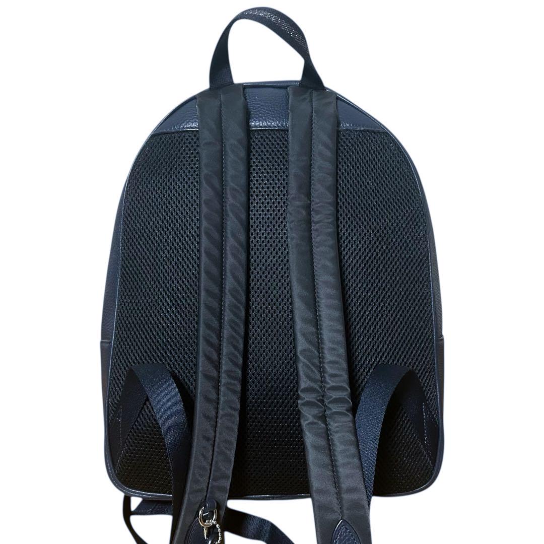 極美品 コーチ COACH リュック デイパック レザー ナイロン