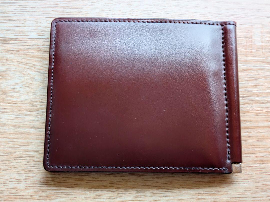 【廃盤品】ソメスサドル　コードバンマネークリップ