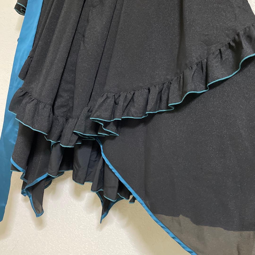 星箱works ワンピース 黒緑 星箱ワークス 星箱works ワンピース 黒緑 星箱ワークス