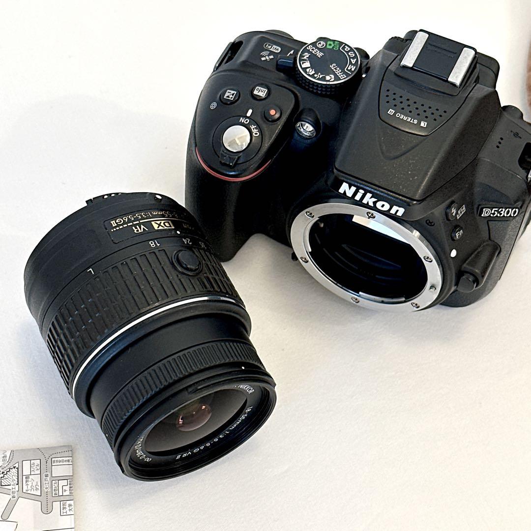 Nikon ニコン D5300 デジタル一眼レフカメラ 写真のもの全てセットで