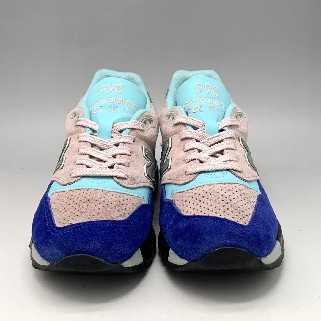 New Balance 998 スニーカー マルチカラースエード US8 USA