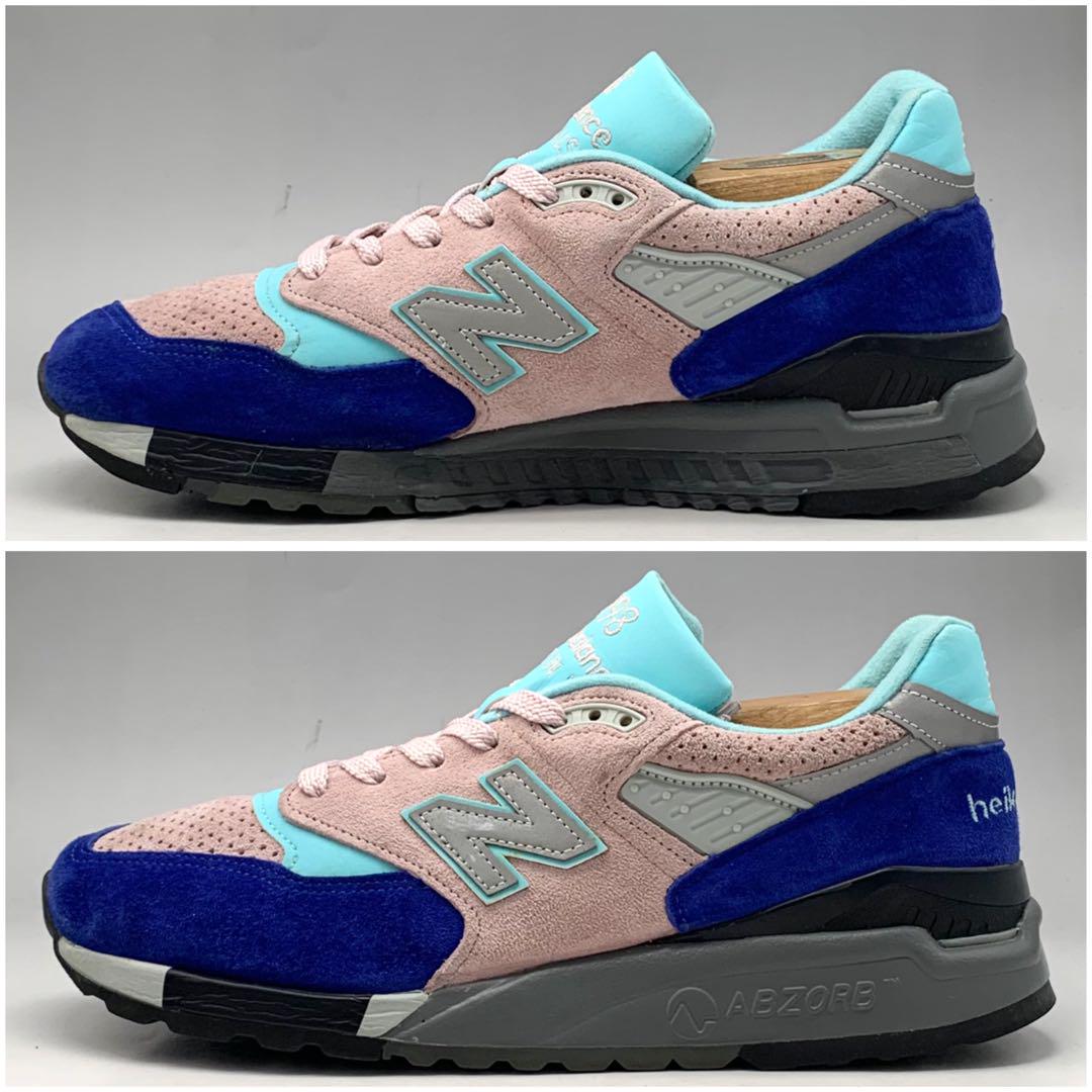 New Balance 998 スニーカー マルチカラースエード US8 USA