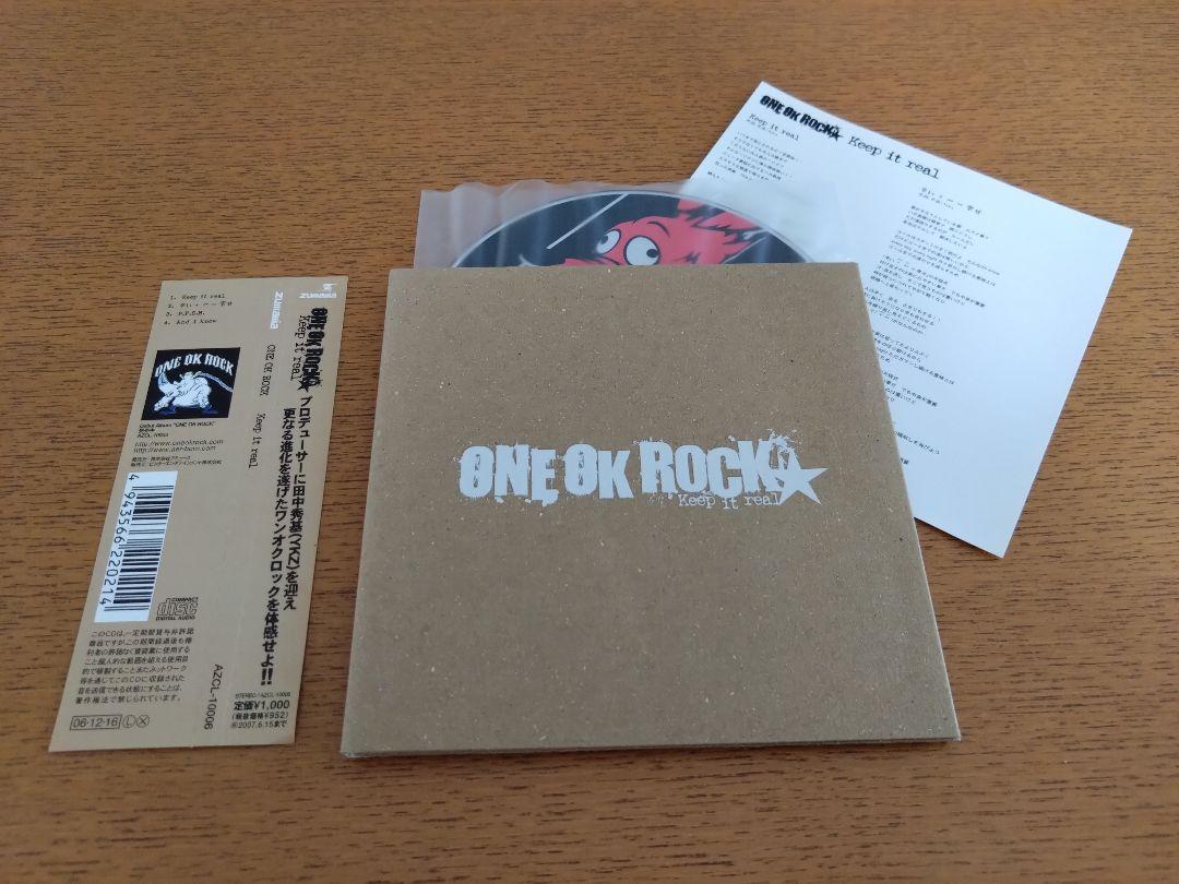 【帯付き】Keep it real ONE OK ROCK