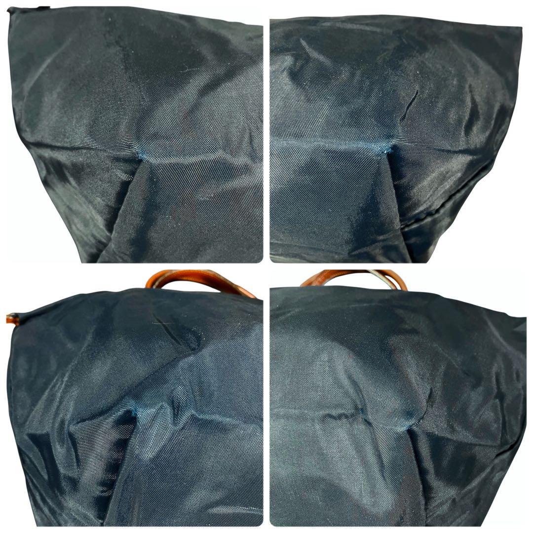 ロンシャン ネイビー トートバッグ ブラウン ネイビー プリアージュ ロンシャン ネイビー トートバッグ ブラウン ネイビー プリアージュ