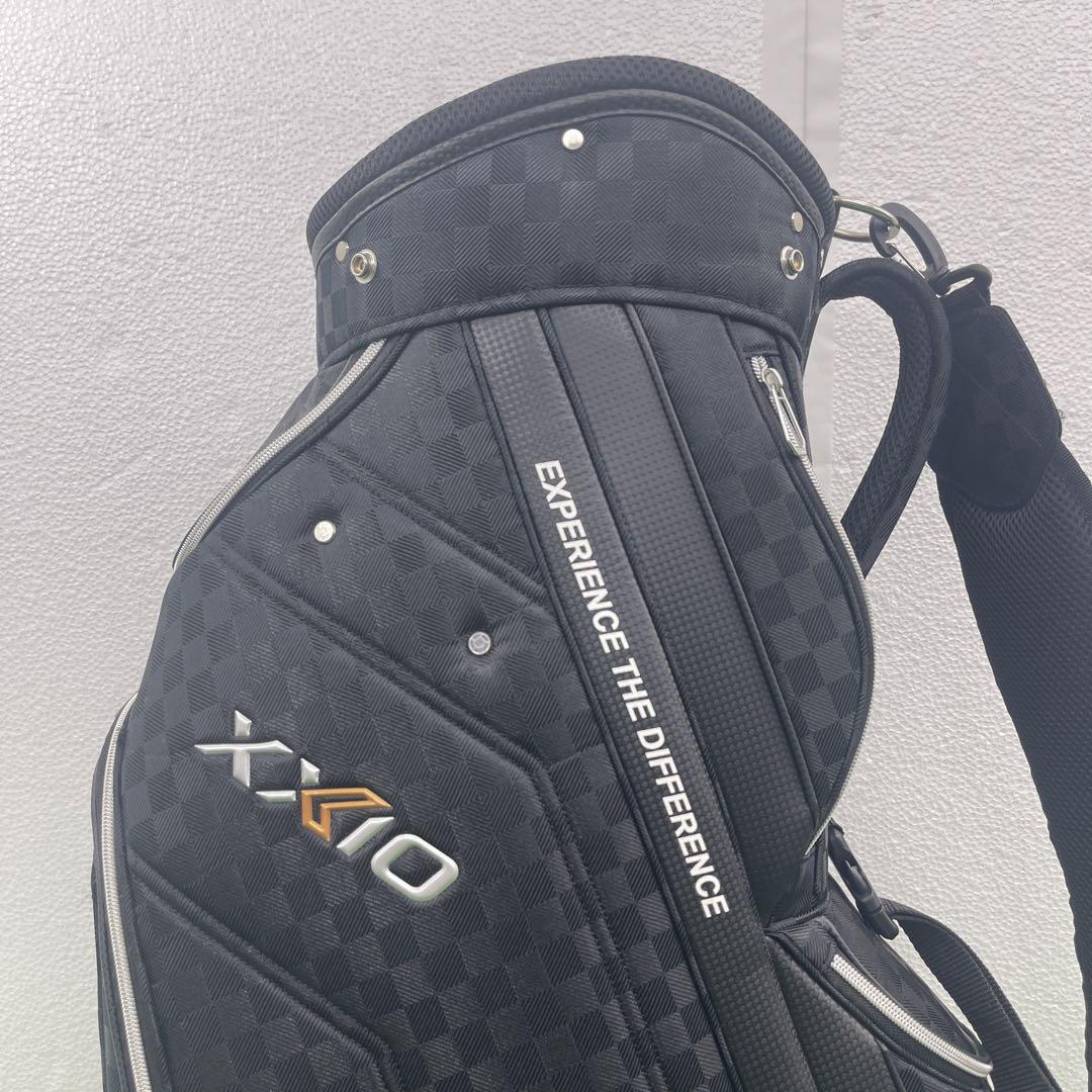 ゼクシオ  XXIO  ゴルフバック  キャディ　9インチ  ブラック　メンズ