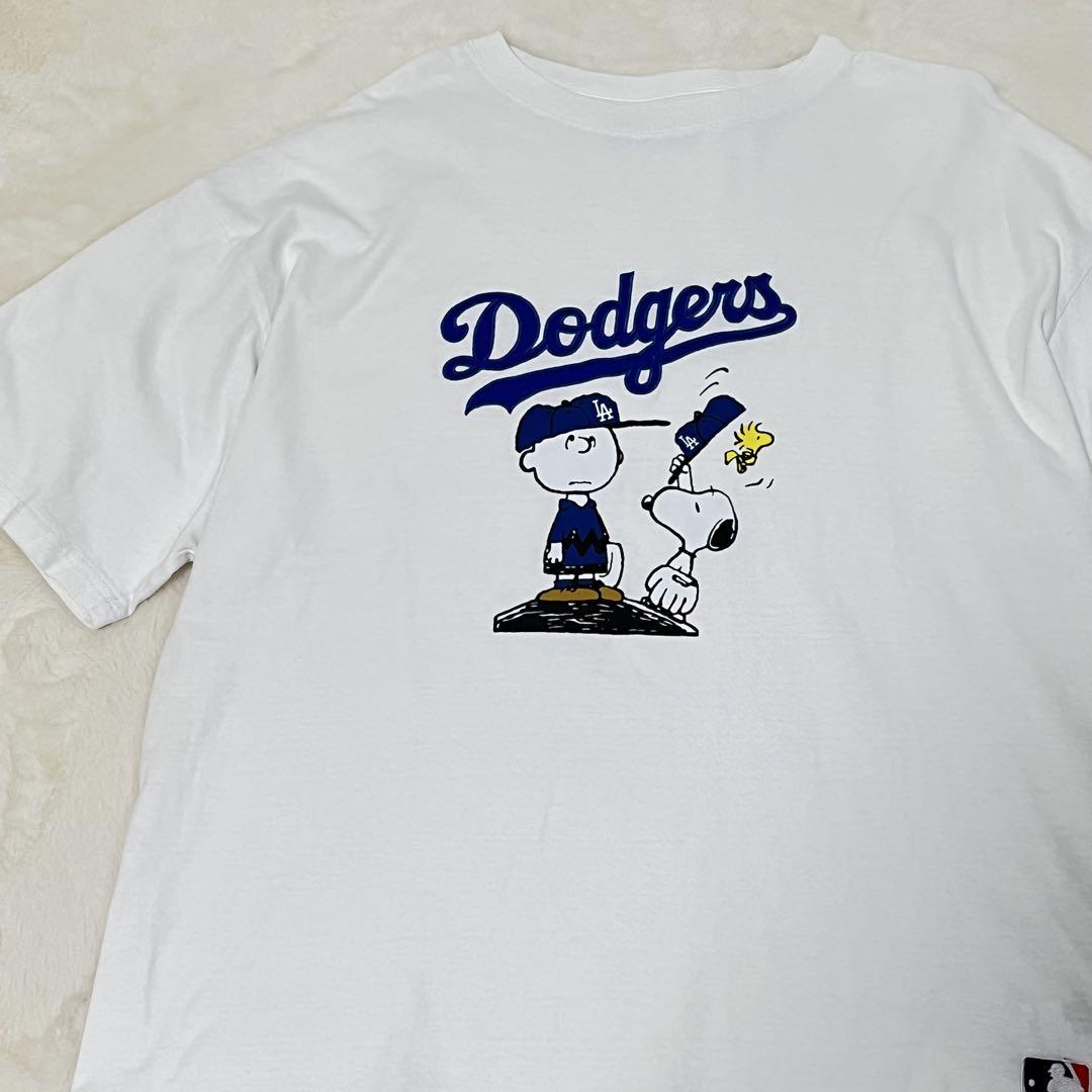 フリークスストア　MLB PEANUTS 刺繍　Tシャツ　スヌーピー　大谷翔平