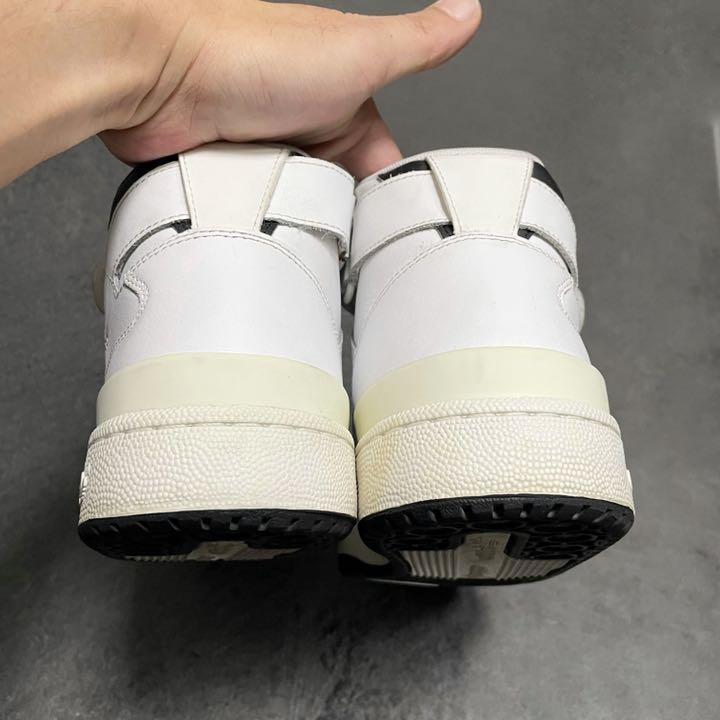 人気定番低価 adidas FORUM MID フォーラム ミッド 白×黒 27.5cm MaABk-m26082092602 新作登場