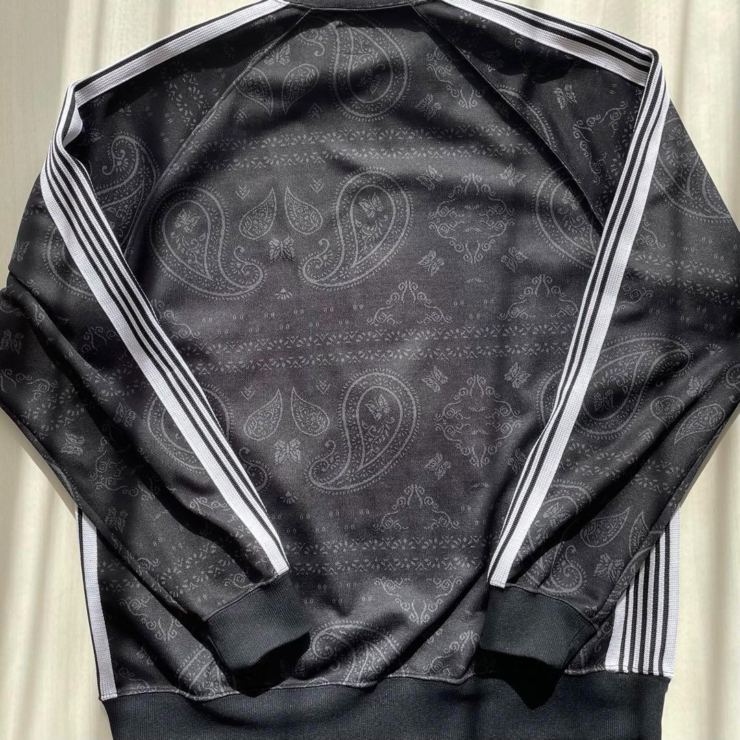トラックジャケット XL ブラック　ペイズリー　nubian ヌビアン
