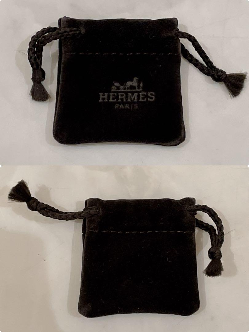 美品 HERMES エルメス スカーフリング シェーヌダンクル ゴールド