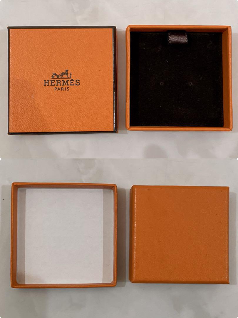 美品 HERMES エルメス スカーフリング シェーヌダンクル ゴールド