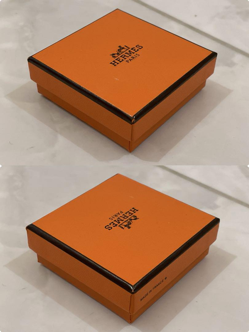 美品 HERMES エルメス スカーフリング シェーヌダンクル ゴールド