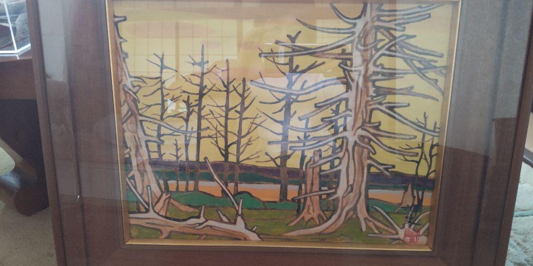 有名な絵黄色の風景