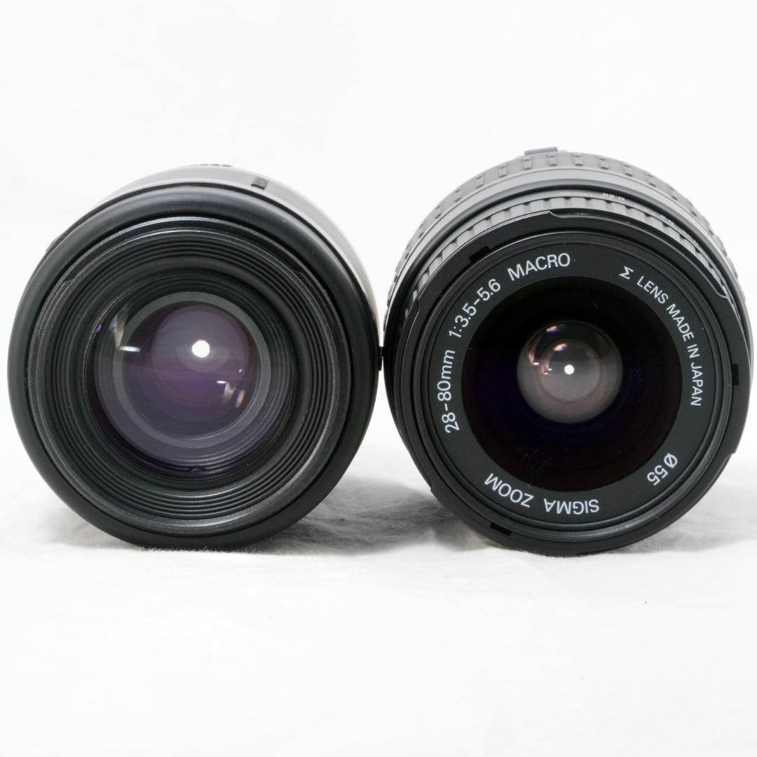 Nikon D50 ダブルズーム 28-80mm D +70-300mm ED ⭐️美品⭐️Nikon ニコン D50 ダブルズームセット☆ショット数