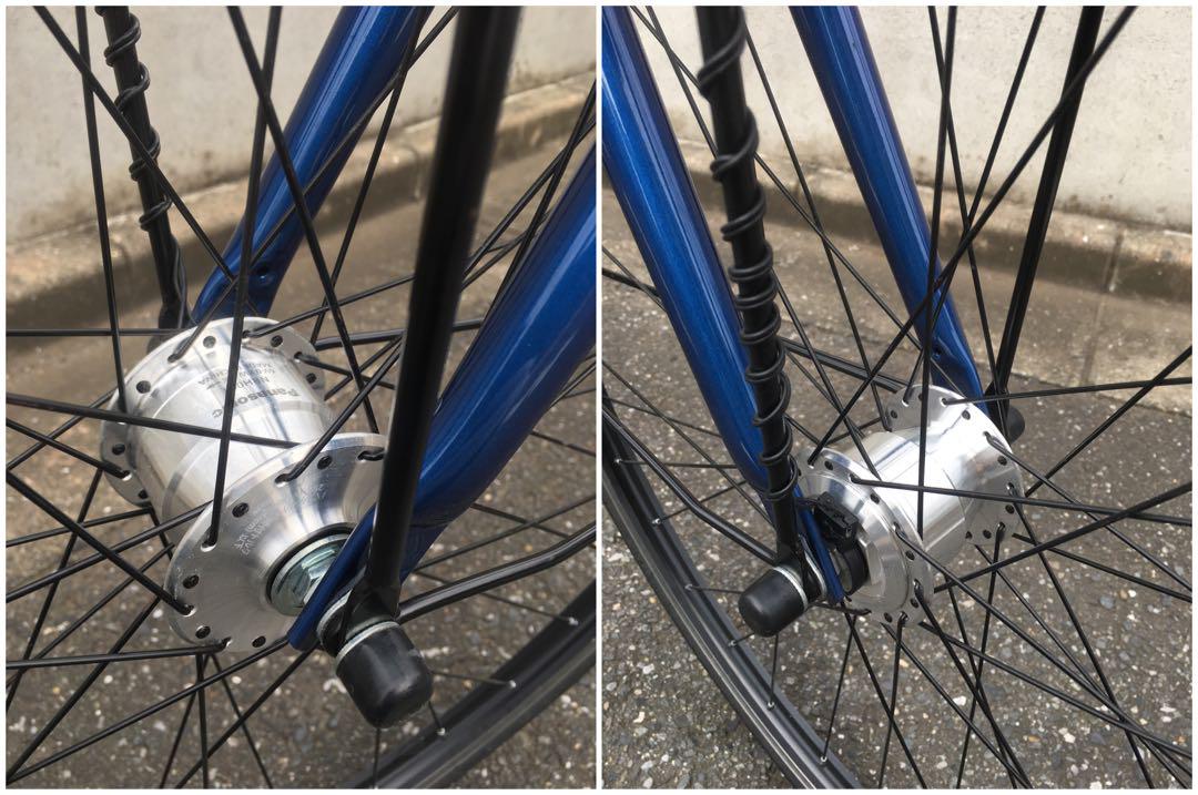 極上車 27インチ ギヤ クロスバイク 自転車 ロード チャリ 美品