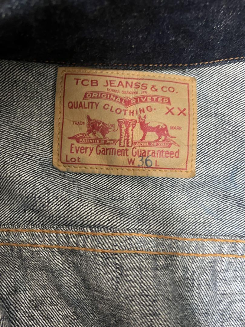 [美品] TCBジーンズ 50s サイズ36 旧タイプ デニムジャケット