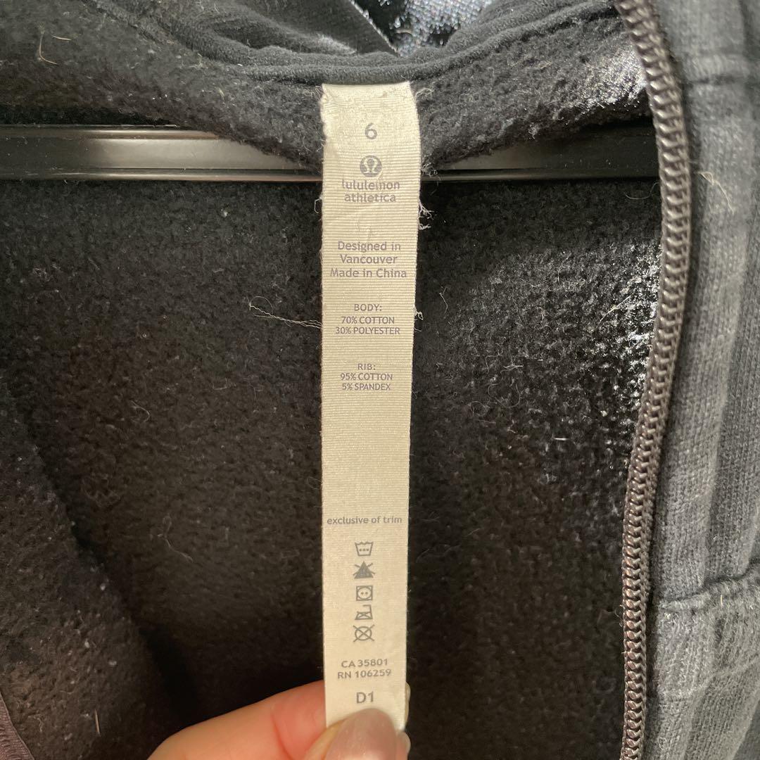Lululemon フリースフルジッパーパーカー