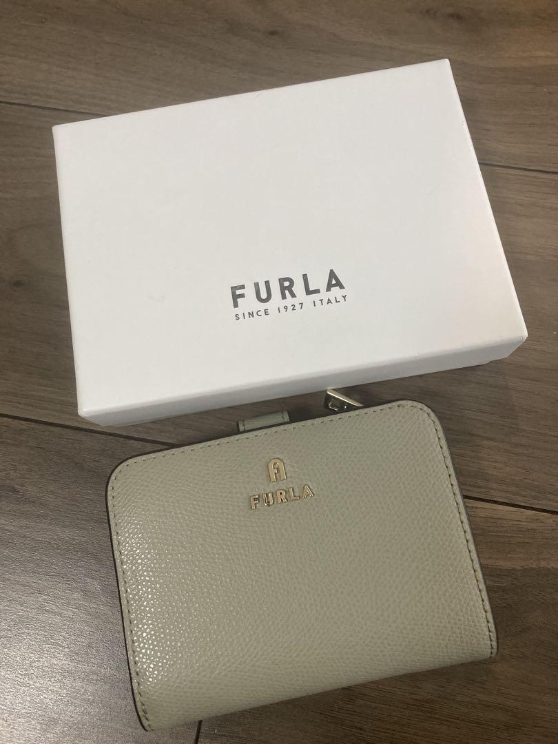 FURLA グレー 二つ折り財布
