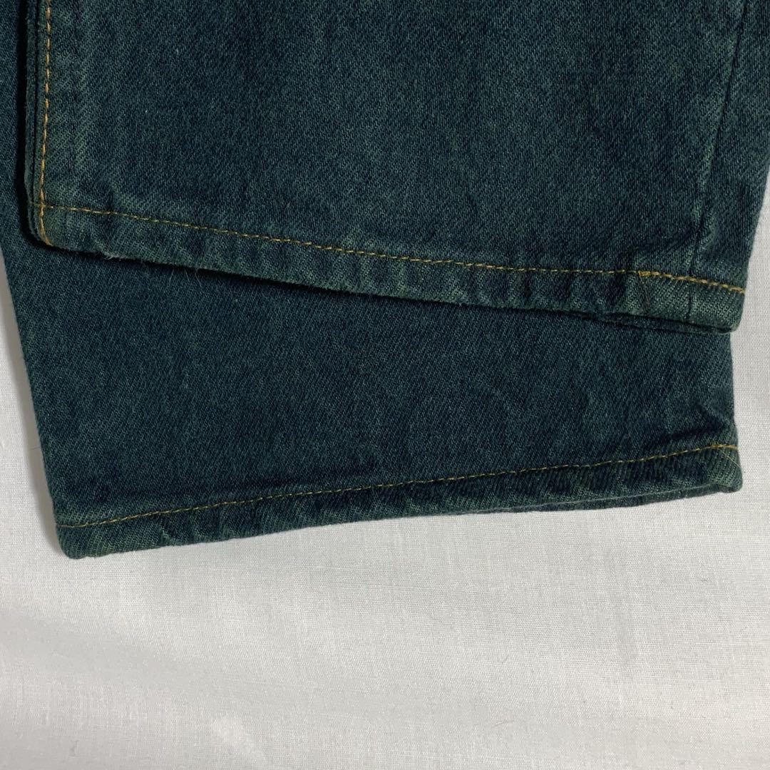【希少】1991 W28 L36 501xx usa製 555 green