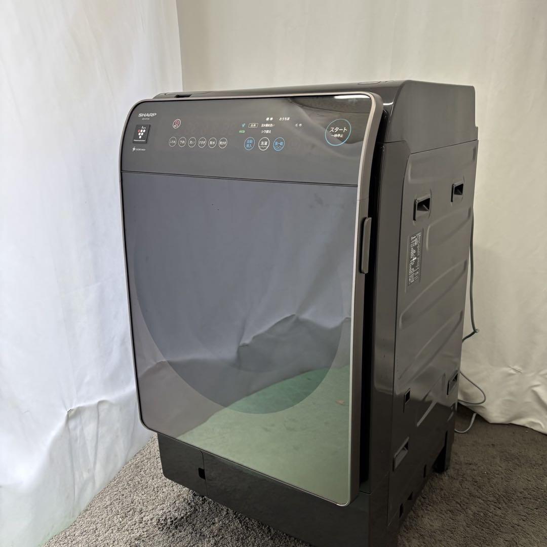 ★581　ドラム式洗濯機　シャープ　乾燥付き　11㌔　最新　安い　綺麗　設置無料