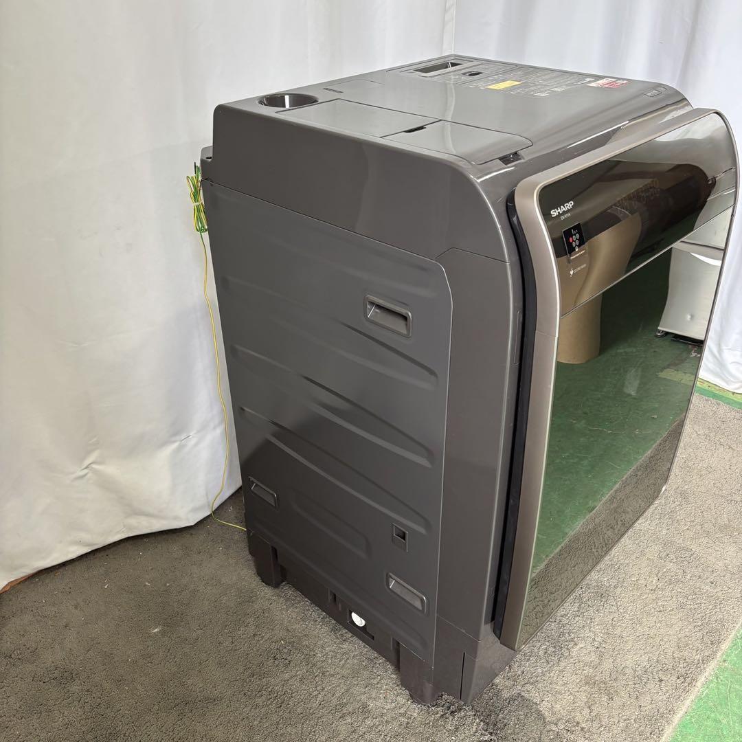 ★581　ドラム式洗濯機　シャープ　乾燥付き　11㌔　最新　安い　綺麗　設置無料