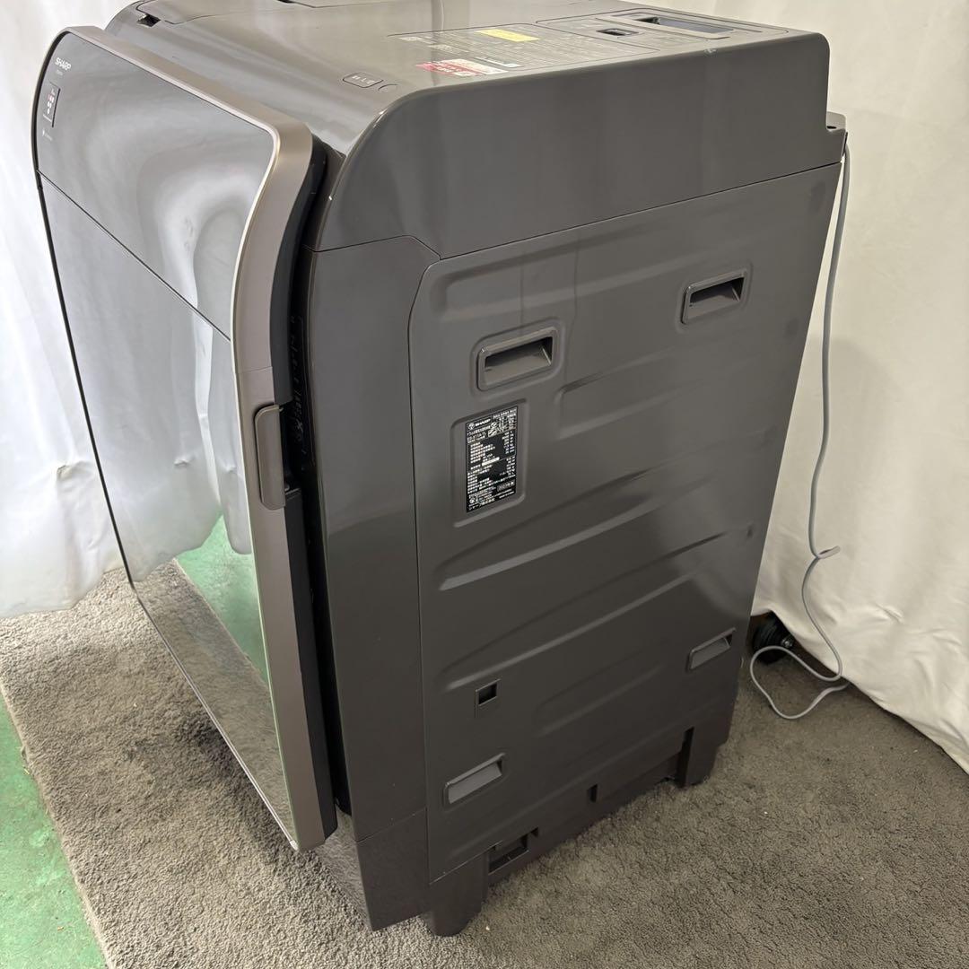 ★581　ドラム式洗濯機　シャープ　乾燥付き　11㌔　最新　安い　綺麗　設置無料
