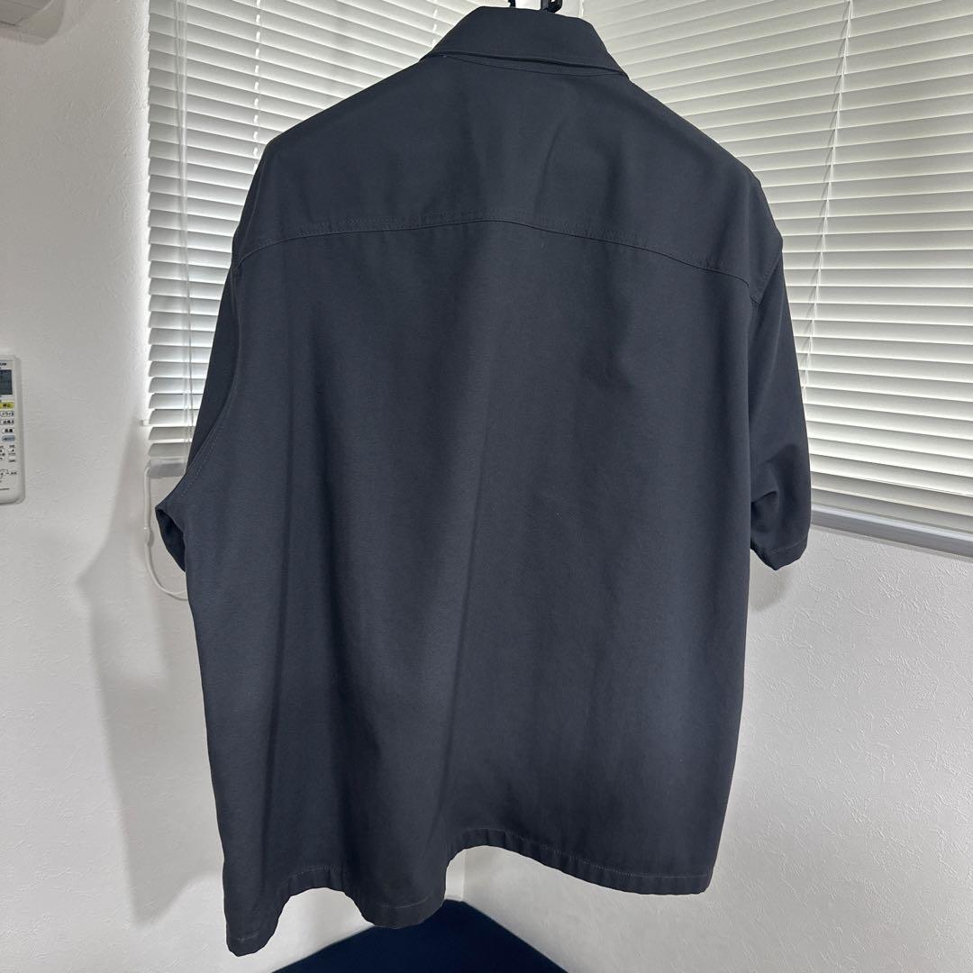 RAF SIMONS 23SS オーバーサイズ デニム シャツ ロゴパッチ RAF SIMONS 23SS オーバーサイズ デニム シャツ ロゴパッチ