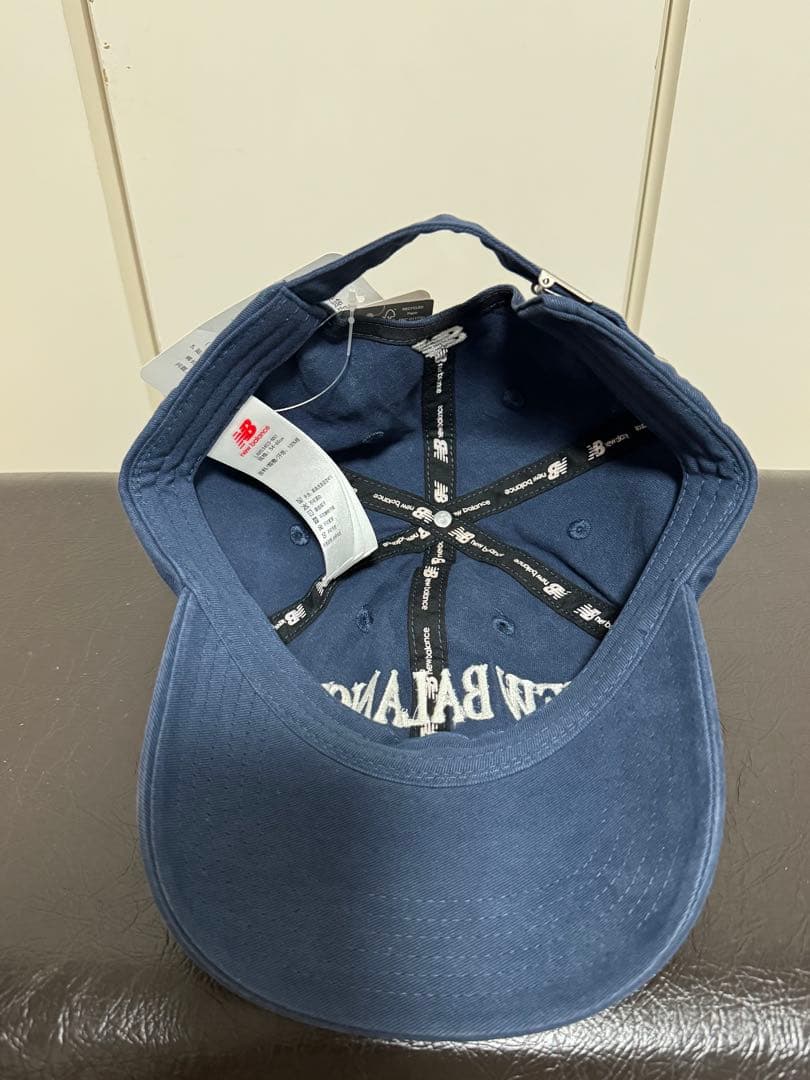 ♥ NEW BALANCE ネイビー キャップ コットンnew balance MEDICALDB_JP