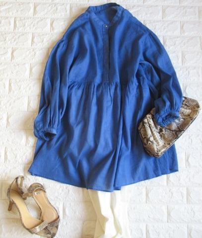 ユナイテッドアローズ green label relaxing ロイヤルブルー