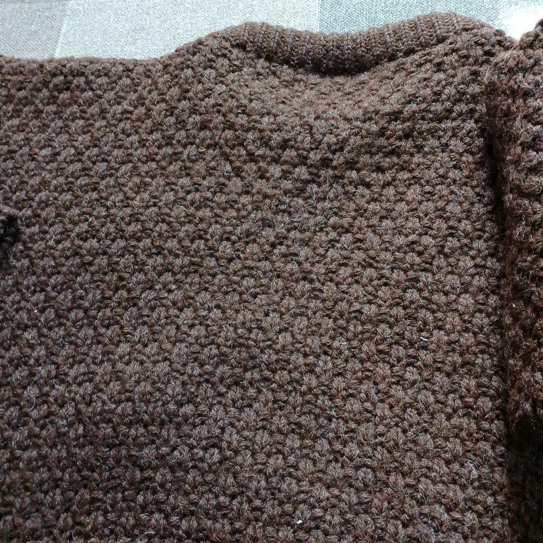 Black Sheep Knitwear Aran Crew Neck Sweater,