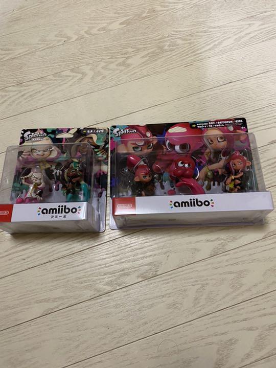 流行 アミーボ トリプルセット テンタクルズ amiibo スプラトゥーン