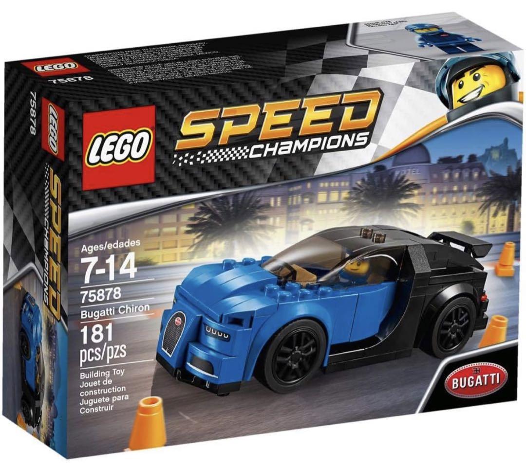 新品★レゴLEGOスピードチャンピオン ブガッティ シロン 75878