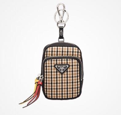 【最終値下げです！】PRADA ミニポーチ キャメル