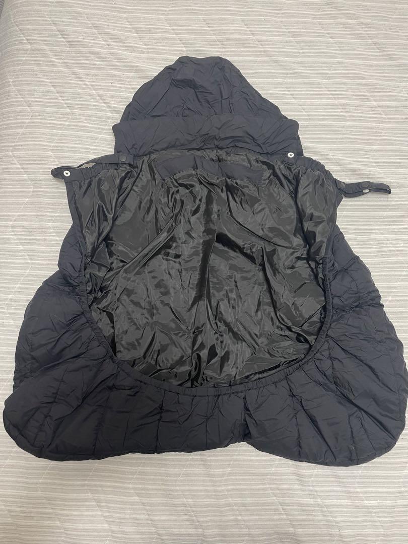 THE NORTH FACE 黒 ベビー用シェルブランケット