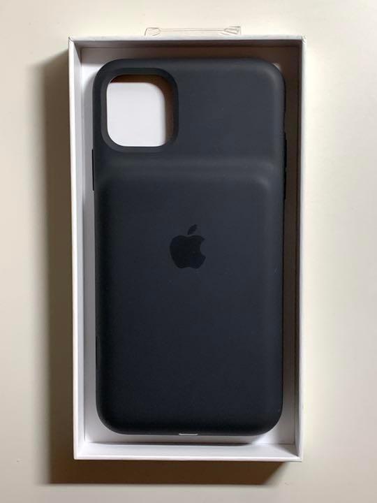 キズ・ 新品 11 Pro Maxスマートバッテリーケース ブラック zfU4b-m26096144725 純正iPhone マートバッ
