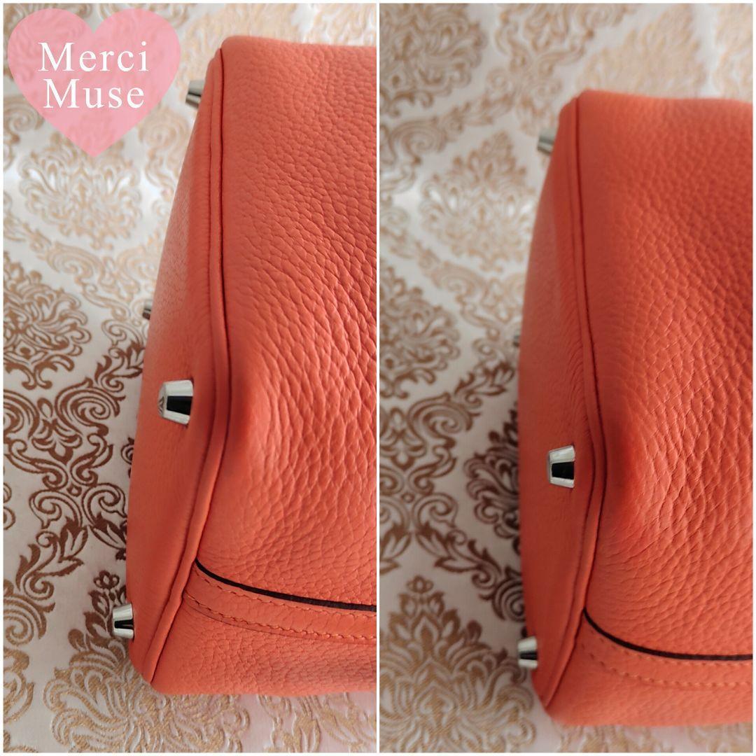 ❤お得なお品❤ピコタンロックPM18 フーオレンジ SV金具 エルメス T刻印 ❤お得なお品❤ピコタンロックPM18 フーオレンジ SV金具 エルメス T刻印